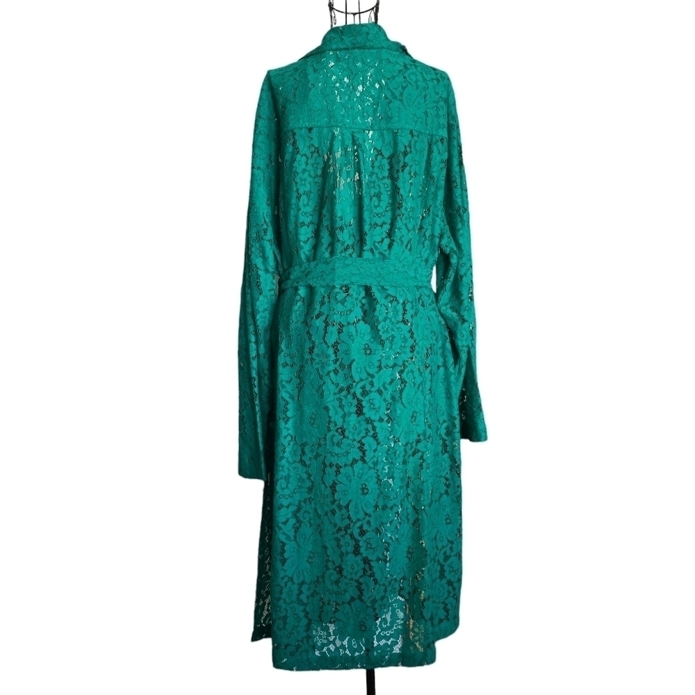 🔥Torrid Lace Trench Coat, Size 3 - Picture 5 of 10